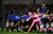 10 December 2017; Jonathan Sexton of Leinster during the European Rugby Champions Cup Pool 3 Round 3 match between Exeter Chiefs and Leinster at Sandy Park in Exeter, England. Photo by Brendan Moran/Sportsfile