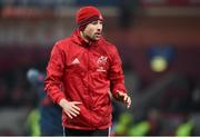 9 December 2017; Munster backline and attack coach Felix Jones prior to the European Rugby Champions Cup Pool 4 Round 3 match between Munster and Leicester Tigers at Thomond Park in Limerick. Photo by Diarmuid Greene/Sportsfile