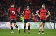 9 December 2017; Duncan Williams of Munster comes on to replace team-mate Conor Murray during the European Rugby Champions Cup Pool 4 Round 3 match between Munster and Leicester Tigers at Thomond Park in Limerick. Photo by Diarmuid Greene/Sportsfile