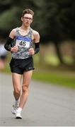 9 December 2017; Adam McInerney Suncroft Athletic Club, Co Kildare, competing in the Juvenile 10k event during the Irish Life Health National 20k Race Walking Championships at St Anne's Park in Raheny, Dublin. Photo by Piaras Ó Mídheach/Sportsfile