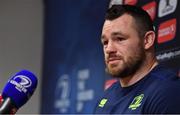 12 December 2017; Cian Healy during a Leinster rugby press conference at UCD in Dublin. Photo by Brendan Moran/Sportsfile