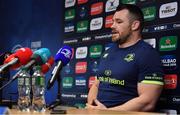 12 December 2017; Cian Healy during a Leinster rugby press conference at UCD in Dublin. Photo by Brendan Moran/Sportsfile