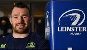 12 December 2017; Cian Healy poses for a portrait after a Leinster rugby press conference at UCD in Dublin. Photo by Brendan Moran/Sportsfile
