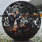 12 December 2017; Wexford manager Davy Fitzgerald, left, with Dublin selector and coach Anthony Cunningham at the launch of the Bord na Móna Leinster GAA series at Bord na Móna O'Connor Park, Tullamore, Co Offaly. The Bord na Móna Leinster Series comprises of the Bord na Móna O’Byrne Cup, Bord na Móna Walsh Cup and the Bord na Móna Kehoe Cup. Photo by Matt Browne/Sportsfile