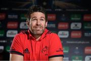 12 December 2017; Billy Holland during a Munster Rugby press conference at the University of Limerick in Limerick. Photo by Diarmuid Greene/Sportsfile