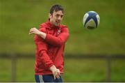 12 December 2017; Darren Sweetnam during Munster Rugby squad training at the University of Limerick in Limerick. Photo by Diarmuid Greene/Sportsfile