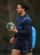 13 December 2017; James Lowe during Leinster rugby squad training at UCD in Dublin. Photo by Brendan Moran/Sportsfile