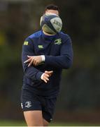 13 December 2017; Noel Reid during Leinster rugby squad training at UCD in Dublin. Photo by Brendan Moran/Sportsfile