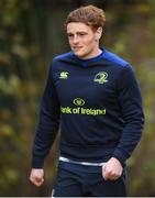 13 December 2017; Cathal Marsh during Leinster rugby squad training at UCD in Dublin. Photo by Eóin Noonan/Sportsfile