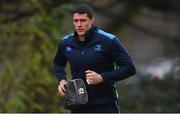13 December 2017; Ian Nagle arriving to Leinster rugby squad training at UCD in Dublin. Photo by Eóin Noonan/Sportsfile