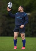 13 December 2017; Cian Healy during Leinster rugby squad training at UCD in Dublin. Photo by Brendan Moran/Sportsfile