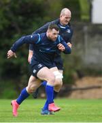 13 December 2017; Cian Healy and Devin Toner during Leinster rugby squad training at UCD in Dublin. Photo by Eóin Noonan/Sportsfile