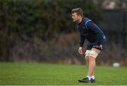 13 December 2017; Jordi Murphy during Leinster rugby squad training at UCD in Dublin. Photo by Brendan Moran/Sportsfile