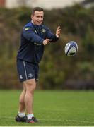 13 December 2017; Bryan Byrne during Leinster rugby squad training at UCD in Dublin. Photo by Brendan Moran/Sportsfile