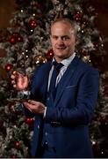 13 December 2017; Galway hurling manager Micheál Donoghue poses for a portrait after being named the Philips Lighting Sports Manager of the Year 2017, following the Philips Lighting Sports Manager of the Year 2017 awards at The Intercontinental Hotel, Simmonscourt Road, in Ballsbridge, Dublin. Photo by Seb Daly/Sportsfile