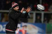 15 December 2017; Jared Payne of Ulster before the European Rugby Champions Cup Pool 1 Round 4 match between Ulster and Harlequins at the Kingspan Stadium in Belfast. Photo by Oliver McVeigh/Sportsfile