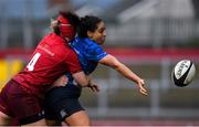 16 December 2017; Sene Naoupu of Leinster is tackled by Siobhan McCarthy of Munster during the Women's Interprovincial Rugby match between Munster and Leinster at Thomond Park in Limerick. Photo by Eóin Noonan/Sportsfile