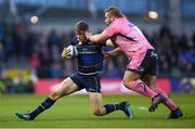 16 December 2017; Garry Ringrose of Leinster is tackled by Tomas Francis of Exeter Chiefs during the European Rugby Champions Cup Pool 3 Round 4 match between Leinster and Exeter Chiefs at the Aviva Stadium in Dublin. Photo by Stephen McCarthy/Sportsfile