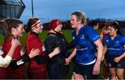 16 December 2017; Orla Fitzsimons of Leinster after the Women's Interprovincial Rugby match between Munster and Leinster at Thomond Park in Limerick. Photo by Eóin Noonan/Sportsfile