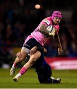 16 December 2017; Jack Nowell of Exeter Chiefs is tackled by Isa Nacewa of Leinster during the European Rugby Champions Cup Pool 3 Round 4 match between Leinster and Exeter Chiefs at the Aviva Stadium in Dublin. Photo by Stephen McCarthy/Sportsfile