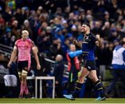 16 December 2017; Rob Kearney of Leinster celebrates following his side's victory during the European Rugby Champions Cup Pool 3 Round 4 match between Leinster and Exeter Chiefs at the Aviva Stadium in Dublin. Photo by Seb Daly/Sportsfile
