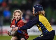 16 December 2017; Action during the Bank of Ireland Half-Time Minis between Clondalkin RFC and New Ross RFC at the European Rugby Champions Cup Pool 3 Round 4 match between Leinster and Exeter Chiefs at the Aviva Stadium in Dublin. Photo by Seb Daly/Sportsfile