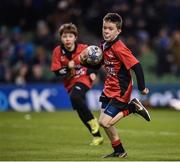 16 December 2017; Action during the Bank of Ireland Half-Time Minis between Clondalkin RFC and New Ross RFC at the European Rugby Champions Cup Pool 3 Round 4 match between Leinster and Exeter Chiefs at the Aviva Stadium in Dublin. Photo by Seb Daly/Sportsfile