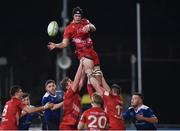 15 December 2017; Max Cresswell of Bristol takes the ball in the lineout against Leinster A during the British & Irish Cup Roud 4 match between Leinster A and Bristol at Donnybrook Stadium in Dublin. Photo by Matt Browne/Sportsfile