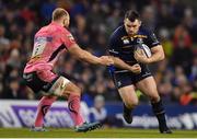 16 December 2017; Cian Healy of Leinster in action against Matt Kvesic of Exeter Chiefs during the European Rugby Champions Cup Pool 3 Round 4 match between Leinster and Exeter Chiefs at the Aviva Stadium in Dublin. Photo by Brendan Moran/Sportsfile
