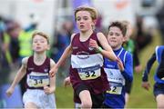 17 December 2017; Luke O'Leary from Mullingar Harriers AC competes during the Boys under-11 1500m at the AAI Novice & Juvenile Uneven Age XC Championships at the WIT Arena in Waterford. Photo by Matt Browne/Sportsfile
