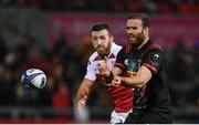 15 December 2017; Jamie Roberts of Harlequins during the European Rugby Champions Cup Pool 1 Round 4 match between Ulster and Harlequins at the Kingspan Stadium in Belfast. Photo by Ramsey Cardy/Sportsfile