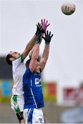 17 December 2017; Kevin Murnaghan of Moorefield in action against David Winsor of St Loman's during the AIB Leinster GAA Football Senior Club Championship Final match between Moorefield and St Loman's at O'Moore Park in Portlaoise, Co Laois. Photo by Piaras Ó Mídheach/Sportsfile