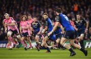 16 December 2017; Ross Byrne of Leinster during the European Rugby Champions Cup Pool 3 Round 4 match between Leinster and Exeter Chiefs at the Aviva Stadium in Dublin. Photo by Stephen McCarthy/Sportsfile