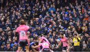 16 December 2017; Supporters during the European Rugby Champions Cup Pool 3 Round 4 match between Leinster and Exeter Chiefs at the Aviva Stadium in Dublin. Photo by Stephen McCarthy/Sportsfile