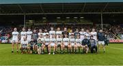 17 December 2017; The Moorefield squad before the AIB Leinster GAA Football Senior Club Championship Final match between Moorefield and St Loman's at O'Moore Park in Portlaoise, Co Laois. Photo by Piaras Ó Mídheach/Sportsfile