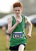 17 December 2017; Conall McClean from St Malachy's AC, Co Antrim on his way to winning the Boys under-17 5000m at the AAI Novice & Juvenile Uneven Championships at the WIT Arena in Waterford. Photo by Matt Browne/Sportsfile