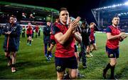 17 December 2017; Rory Scannell of Munster celebrates after the European Rugby Champions Cup Pool 4 Round 4 match between Leicester Tigers and Munster at Welford Road in Leicester, England. Photo by Brendan Moran/Sportsfile