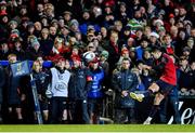 17 December 2017; Conor Murray of Munster kicks a penalty during the European Rugby Champions Cup Pool 4 Round 4 match between Leicester Tigers and Munster at Welford Road in Leicester, England. Photo by Brendan Moran/Sportsfile