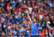 17 September 2017; Cian O'Sullivan of Dublin celebrates at the final whistle following the GAA Football All-Ireland Senior Championship Final match between Dublin and Mayo at Croke Park in Dublin. Photo by Stephen McCarthy/Sportsfile
