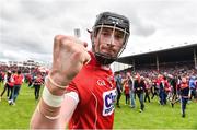 21 May 2017; Damian Cahalane of Cork celebrates after the Munster GAA Hurling Senior Championship Semi-Final match between Tipperary and Cork at Semple Stadium in Thurles, Co Tipperary. Photo by Brendan Moran/Sportsfile