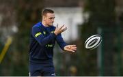 19 December 2017; Nick McCarthy during Leinster rugby squad training at UCD in Dublin. Photo by Ramsey Cardy/Sportsfile