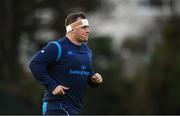 19 December 2017; Ed Byrne during Leinster rugby squad training at UCD in Dublin. Photo by Ramsey Cardy/Sportsfile