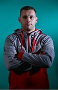 19 December 2017; Darren Cave poses for a portrait after an Ulster Rugby press conference at Kingspan Stadium in Belfast. Photo by Oliver McVeigh/Sportsfile