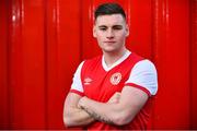 20 December 2017; Kevin Toner poses for a portrait after signing for St Patrick's Athletic earlier today at Richmond Park in Dublin. Photo by Sam Barnes/Sportsfile