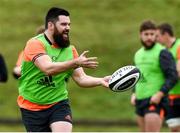 22 December 2017; Kevin Byrne in action during Munster Rugby squad training session at the University of Limerick in Limerick. Photo by Matt Browne/Sportsfile