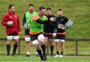 22 December 2017; Peter O'Mahony in action during Munster Rugby squad training session at the University of Limerick in Limerick. Photo by Matt Browne/Sportsfile