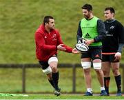 22 December 2017; CJ Stander in action during Munster Rugby squad training session at the University of Limerick in Limerick. Photo by Matt Browne/Sportsfile