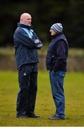 23 December 2017; Dublin manager Pat Gilroy, left, with selector Mickey Whelan before the Annual Dub Stars Hurling Challenge match between Dublin and Dub Stars at St Vincent's GAA Club in Dublin. Photo by Piaras Ó Mídheach/Sportsfile