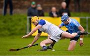 23 December 2017; John Hetherton of Dublin in action against Kevin Hetherton of Dub Stars during the Annual Dub Stars Hurling Challenge match between Dublin and Dub Stars at St Vincent's GAA Club in Dublin. Photo by Piaras Ó Mídheach/Sportsfile