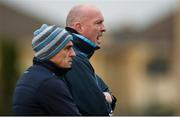 23 December 2017; Dublin manager Pat Gilroy, right, with coach Anthony Cunningham during the Annual Dub Stars Hurling Challenge match between Dublin and Dub Stars at St Vincent's GAA Club in Dublin. Photo by Piaras Ó Mídheach/Sportsfile